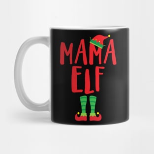 'Mama ELF ' Funny Christmas Costume Mug